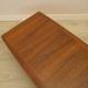 Danish teak sideboard in low architectural form, Scandinavian Modern design, 1970s