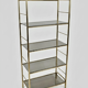 Étagère italienne style Hollywood Regency - Circa 1970