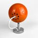 Pair of 70s orange Eyeball wall lights