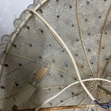 Plafonnier en verre de Murano en forme de fleur extra large par Archimede Seguso, années 1960.