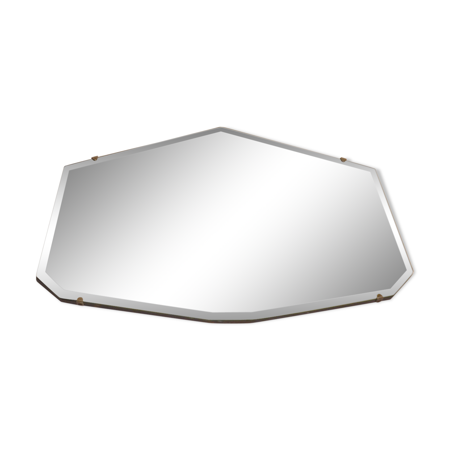 Bevelled mirror - 56 X 33 cm