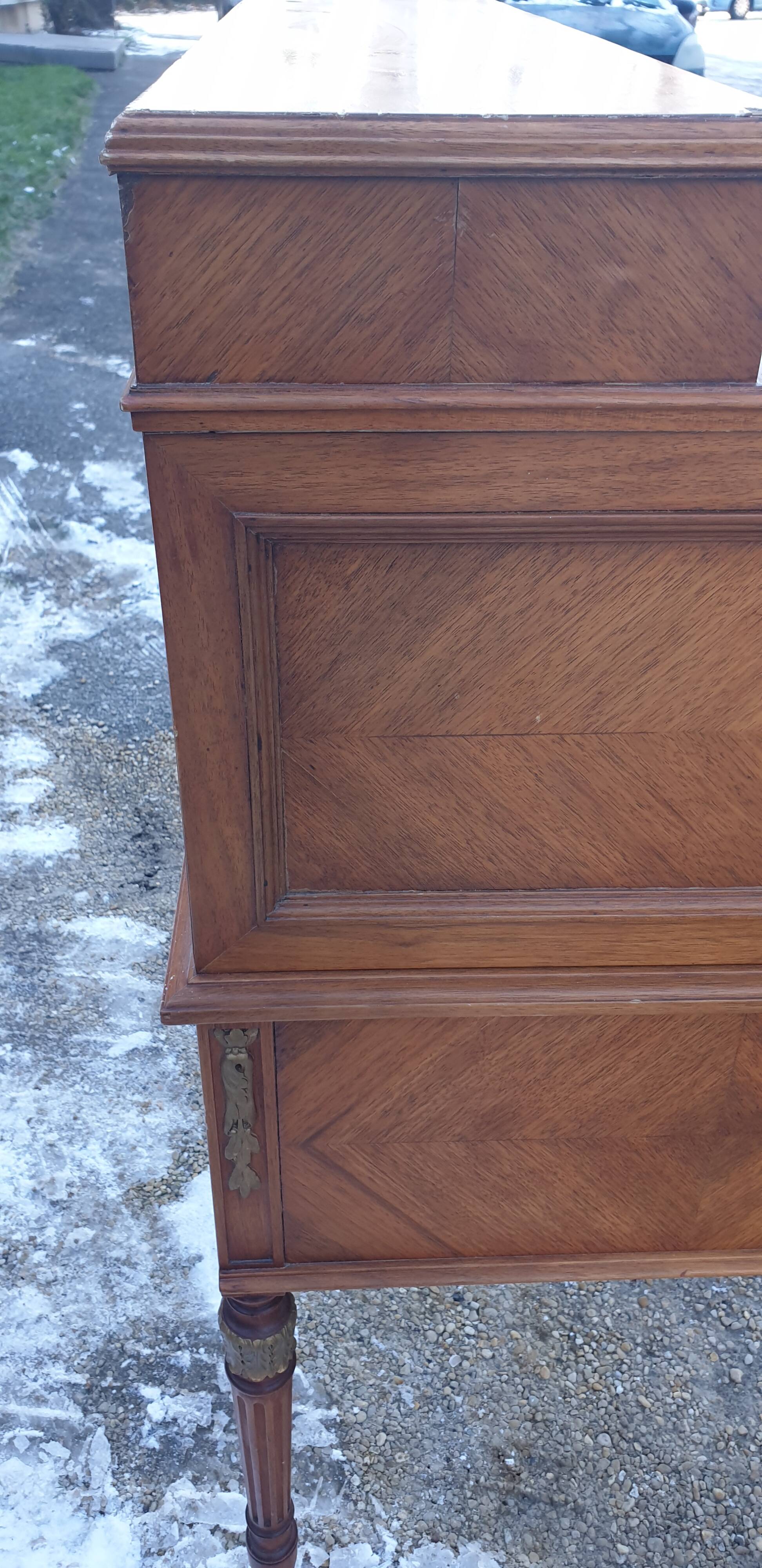 Louis XVI cylinder secretary