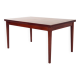 Table en palissandre, design danois, années 1970, fabricant : Skovby