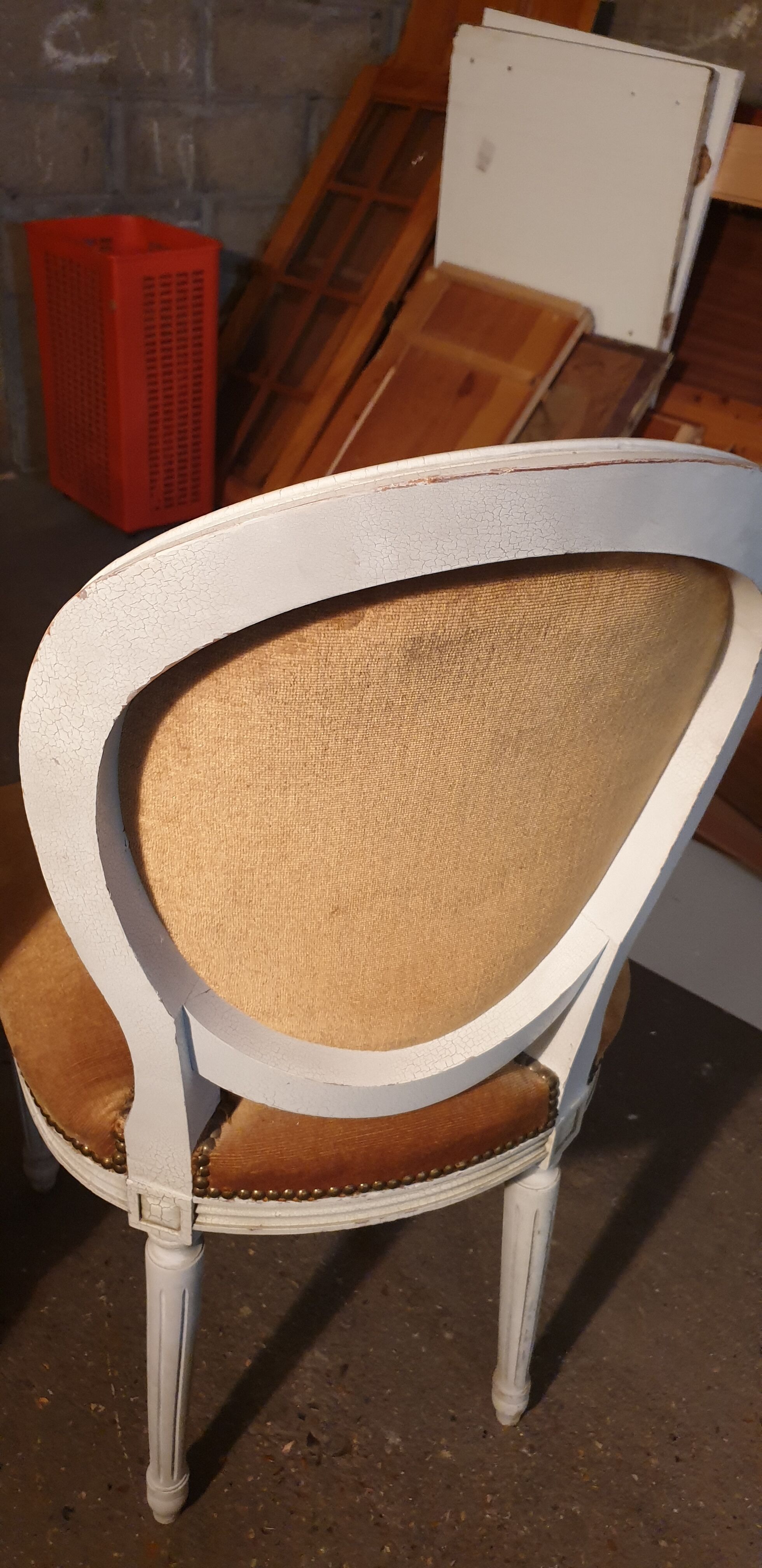 Chairs medallion Louis Louis XVI