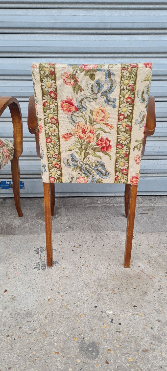 Pair of bridge chairs