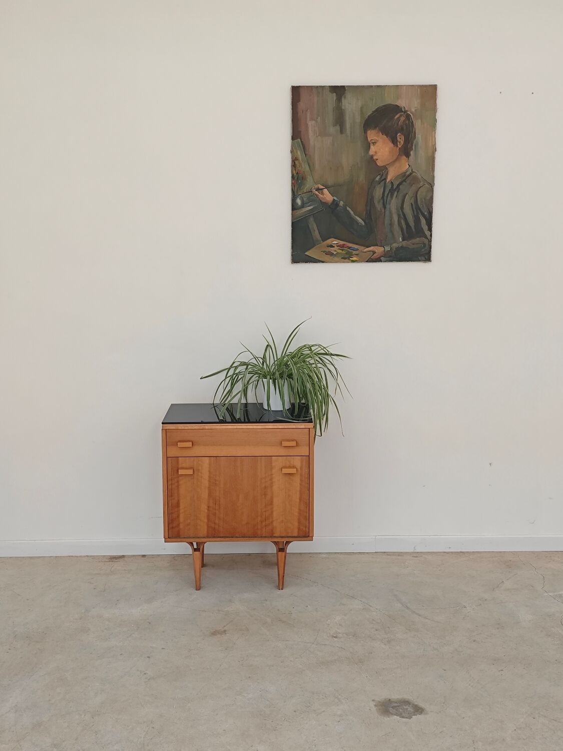 Czechoslovak bedside table by Frantisek Mezulanik for Novy Domov 1960