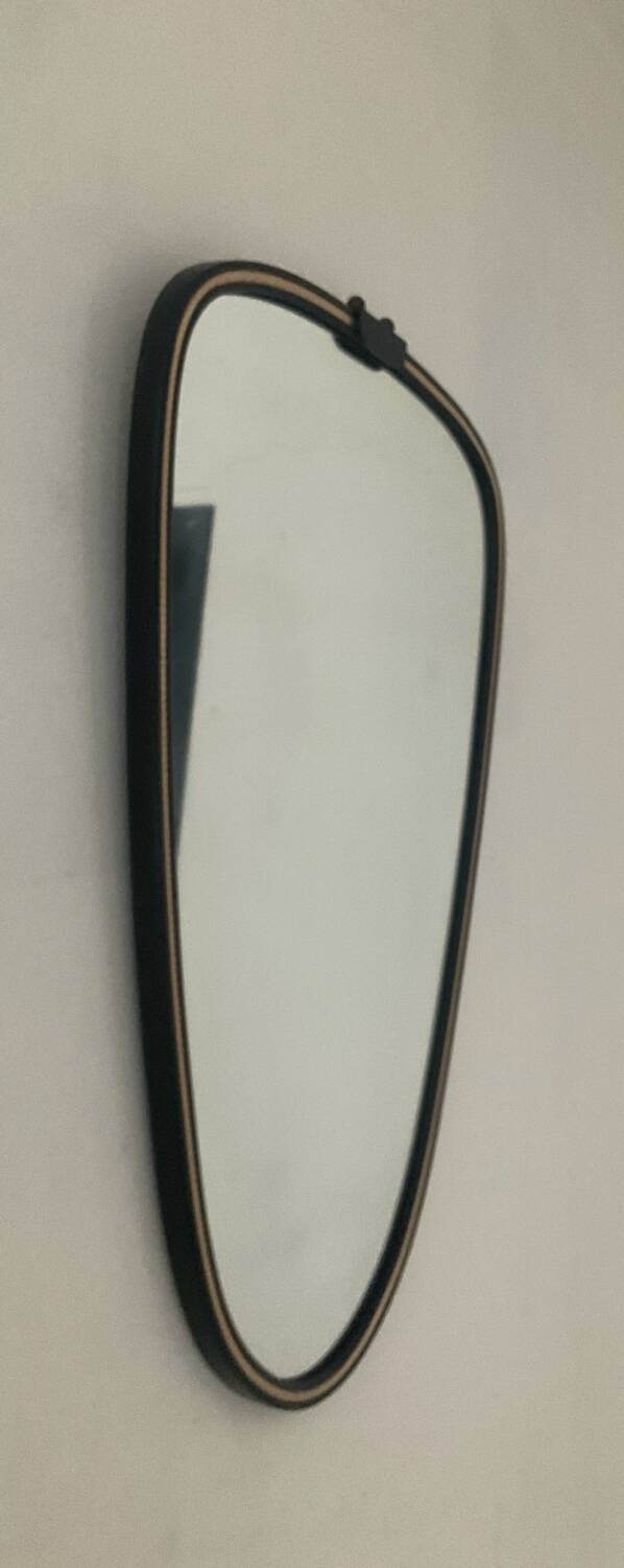 Miroir asymétrique forme libre des années 60-70