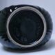 Black ceramic vase design 80 stamped