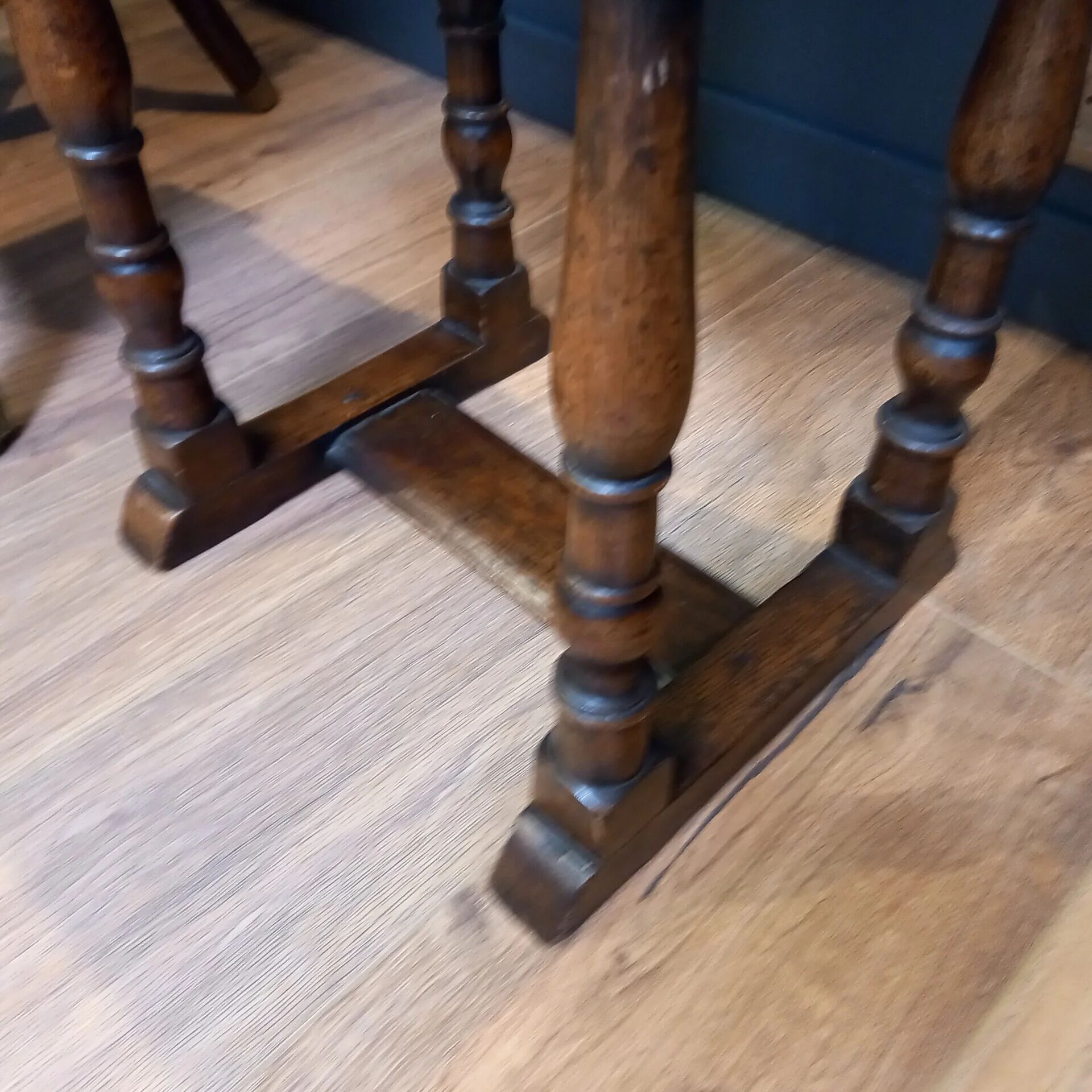 Tabouret à rabats du XVIIIe siècle