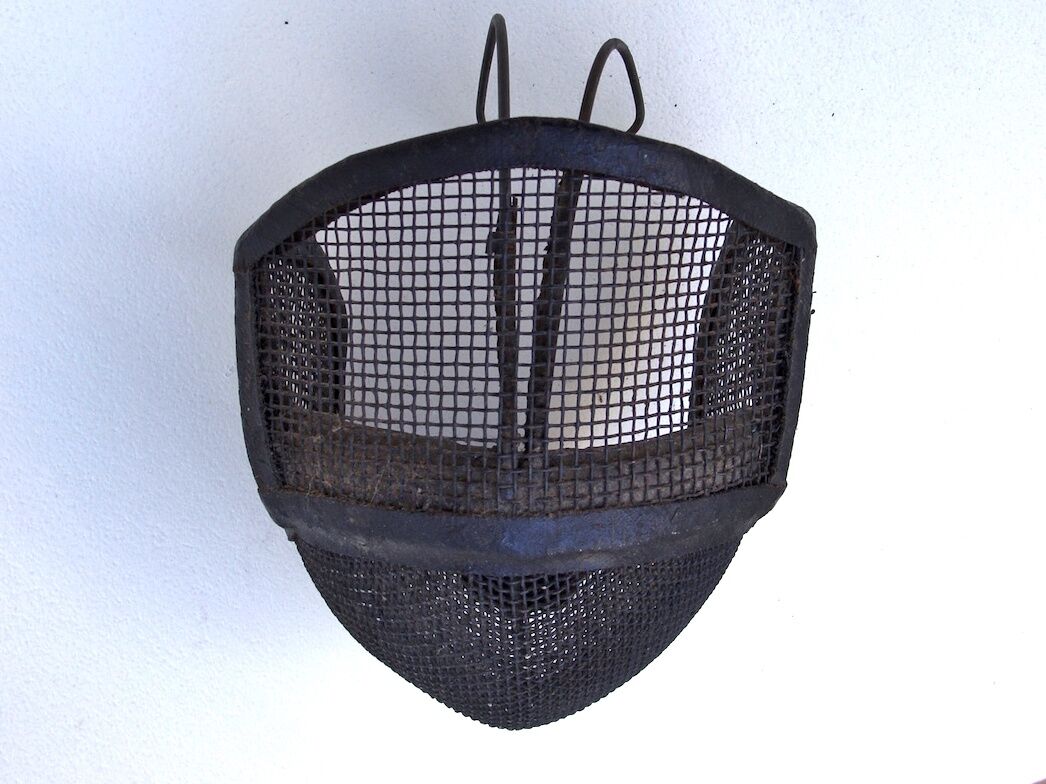 Ancient fencing mask