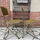 Chaises pliantes vintage
