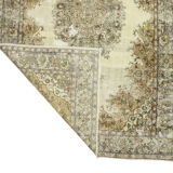 Anatolian handmade vintage rug 262 cm x 180 cm