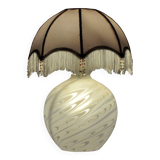 Glass lamp with light base ab fayette