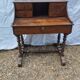 Victorian oak graduated desk – circa 1890-1910.