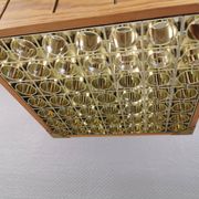 A pair of ceiling lights from Swedish Alda 1980s.
