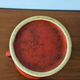 Vintage red ceramic vase