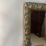 Miroir ancien en bois doré