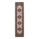 1970s Vintage Turkish Oushak Handmade Wool Cotton Red Runner Rug 78x307