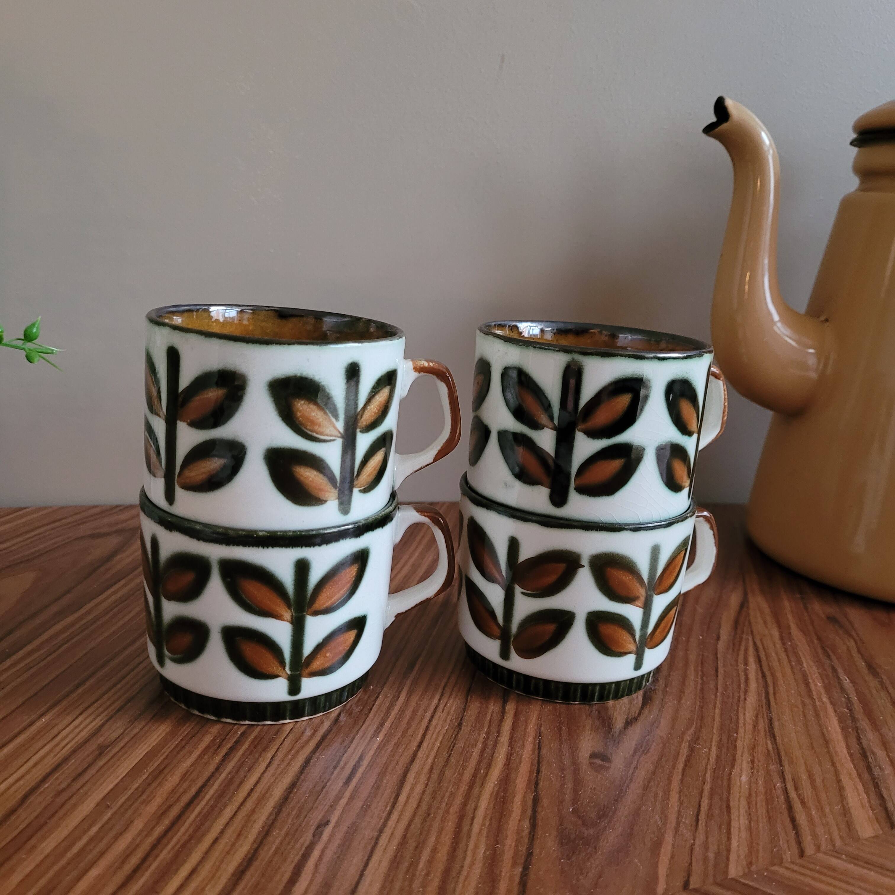 La Redoute x Selency set of 4 Rambouillet Boch cups