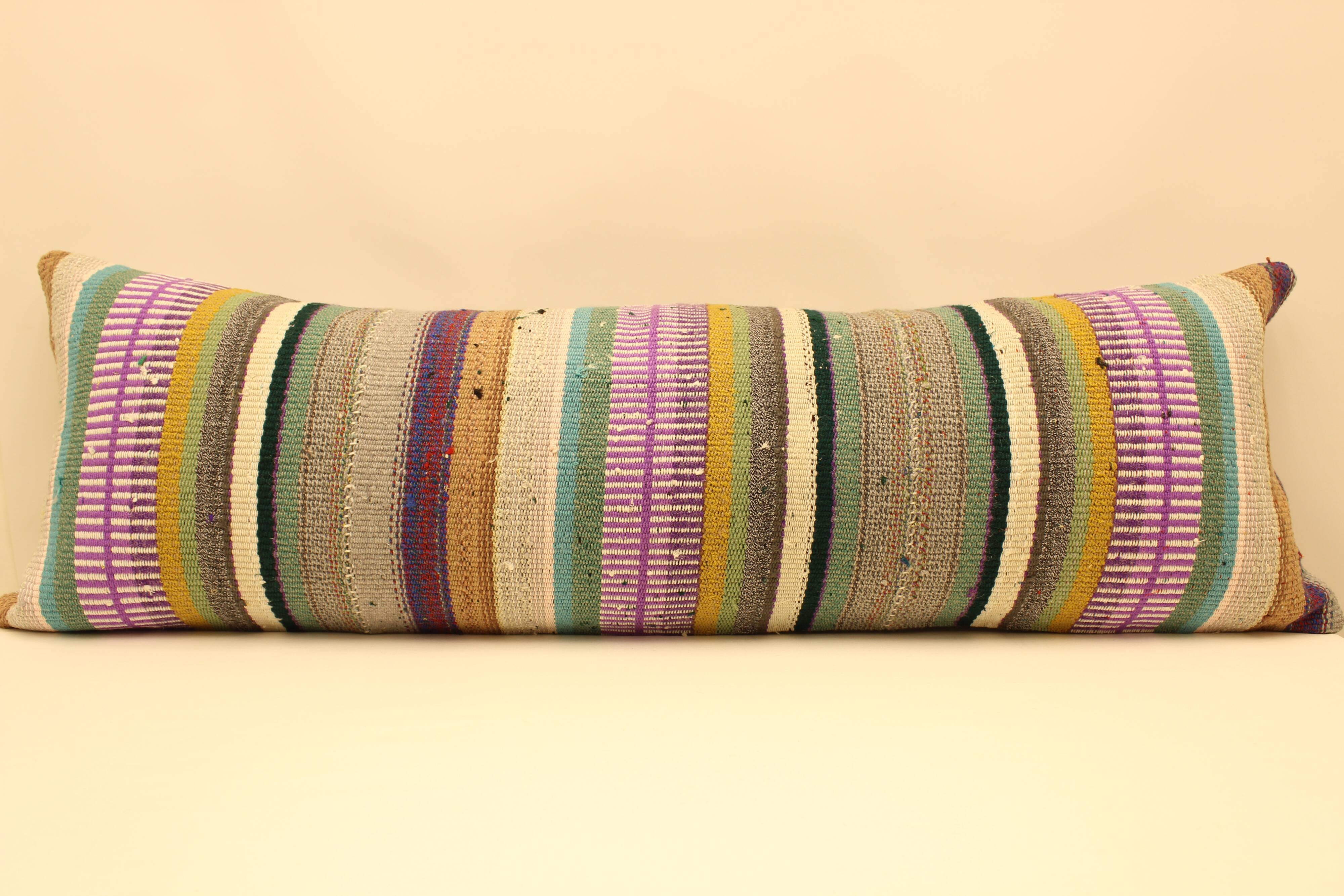 Coussin kilim turc, 40x120 cm