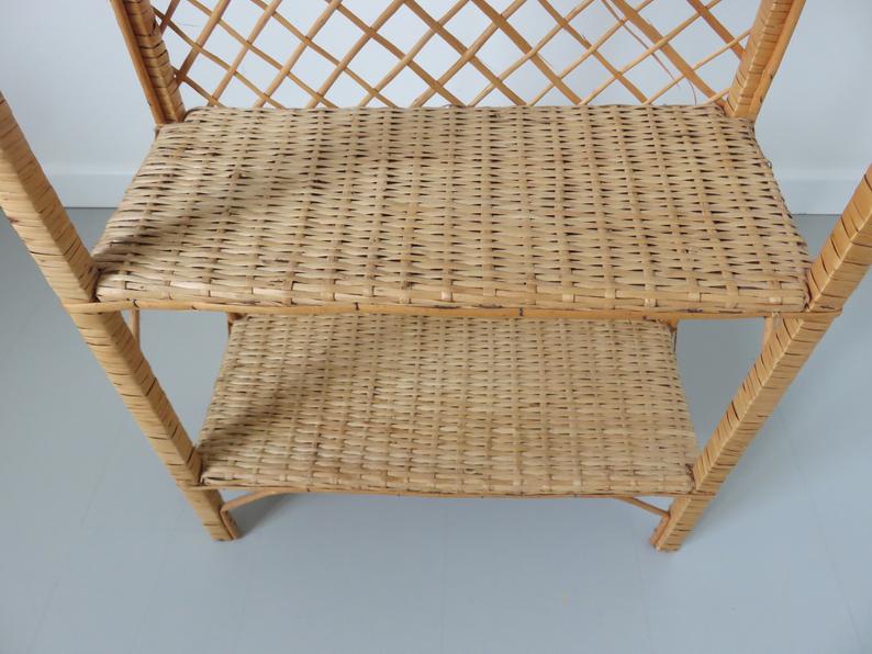 Rattan shelf 6070s