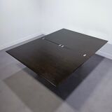 Extendable teak dining table
