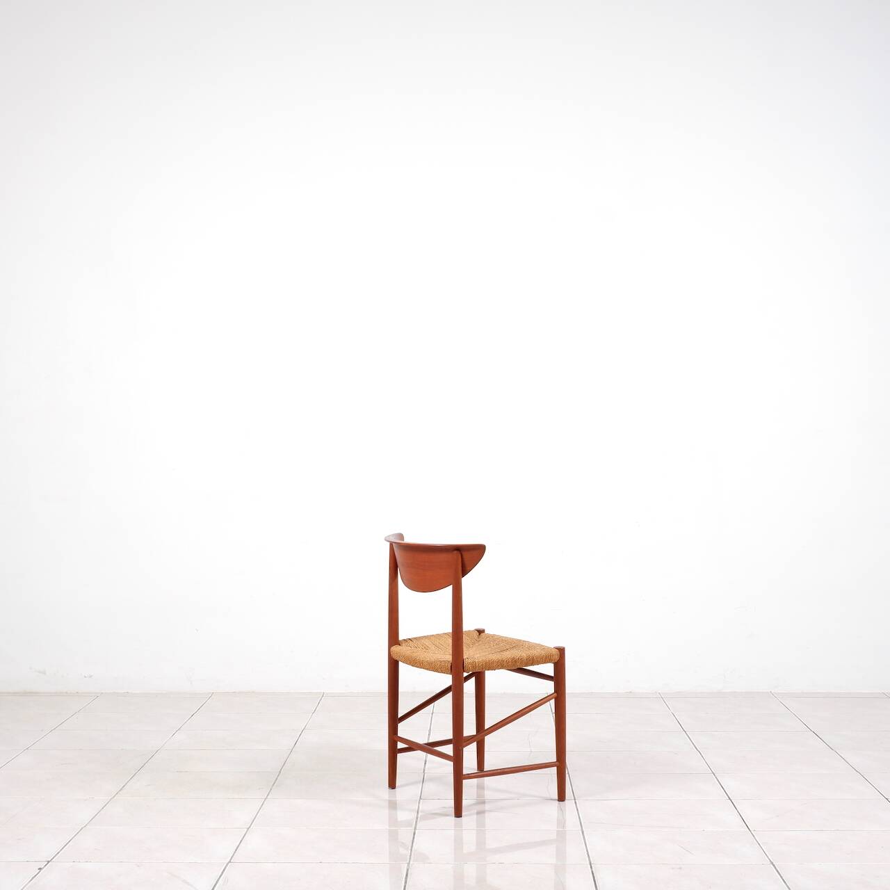 Ensemble de 4 chaises à repas en teck par Peter Hvidt & Orla Molgaard-Nielsen