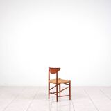 Ensemble de 4 chaises à repas en teck par Peter Hvidt & Orla Molgaard-Nielsen