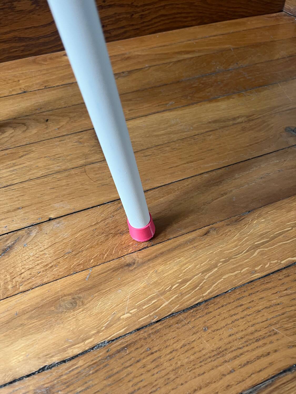 Vintage metal and wood stool