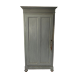 Blue patinated cap cabinet