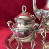 Solid silver service in Louis XVI style
