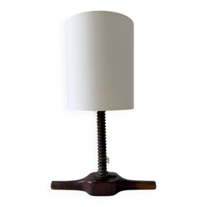 lampe de table brutaliste - artisanale