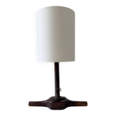 Lampe de table brutaliste artisanale 1950