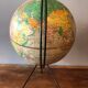 Globe, vintage world map