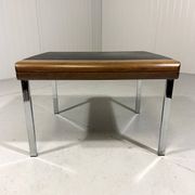Hans Eichenberger leather coffee-side table Girsberger, Switzerland