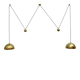 Posa Duos pendant lamp by Florian Schulz, 1970s