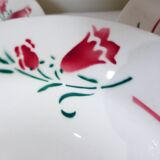 5 hollow plates of St Amand model Peg