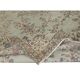 Vintage Handmade Soft Green Rug. One of a kind Floral Design Turkish Carpet