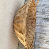Vintage wicker presentation basket