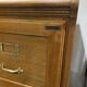 Wooden drawer filing cabinets
