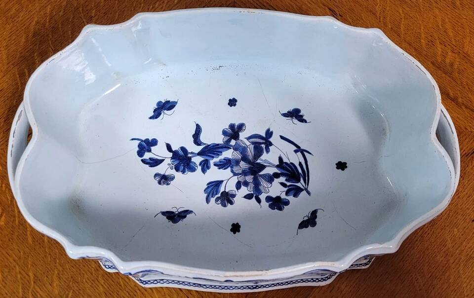 Nevers, Rouen, Desvres: ceramic planter circa 1900