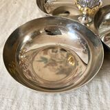 Servant in silver metal pine cone