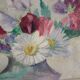 Bouquet of daisies and scent peas