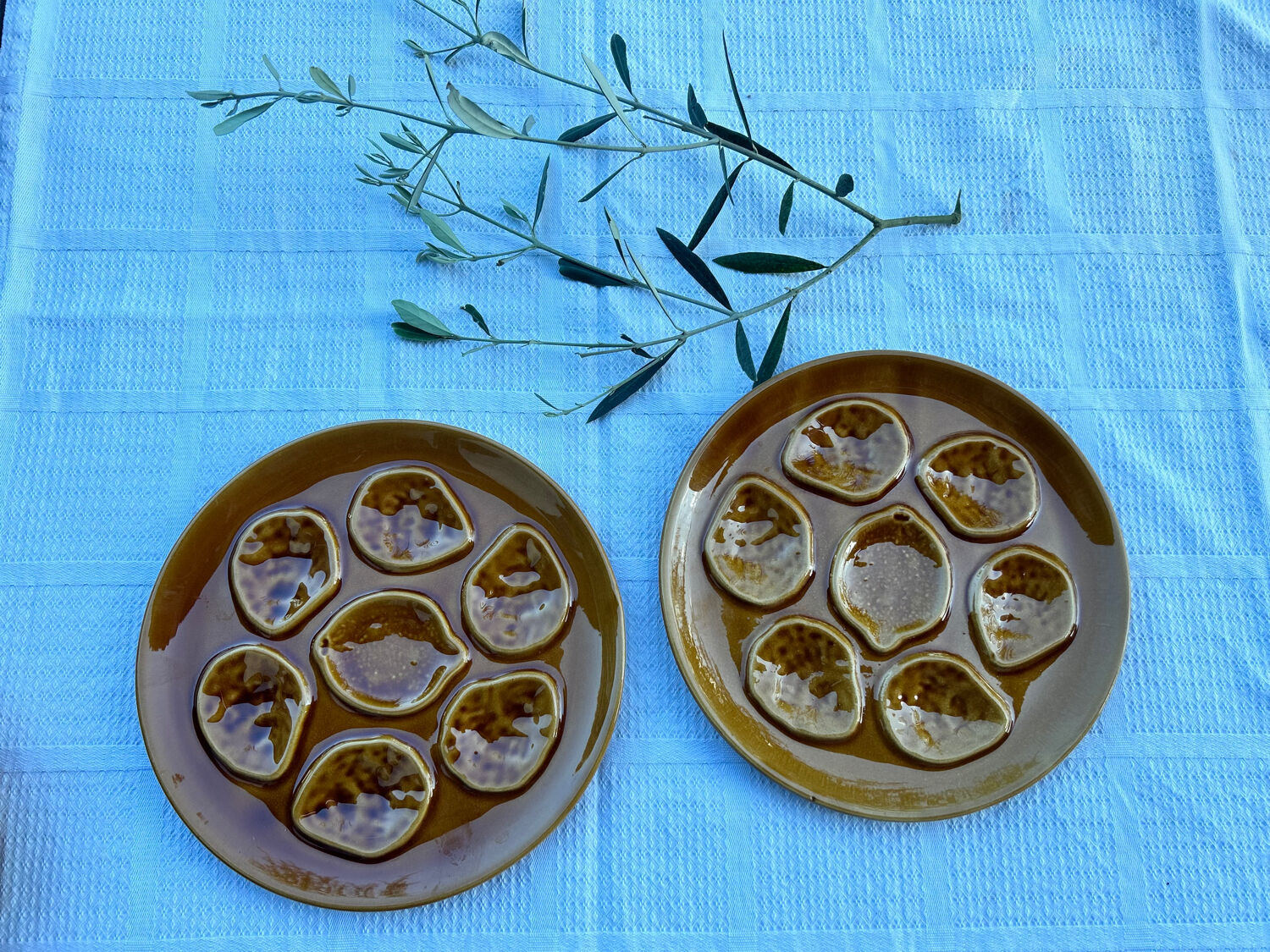 Oyster plates