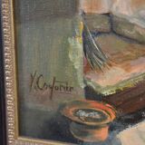 painting signed Couturier