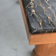 Dining room table 1940 rosewood tray in portr