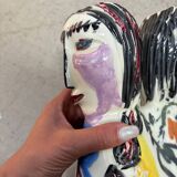 Vase céramique Double Visage