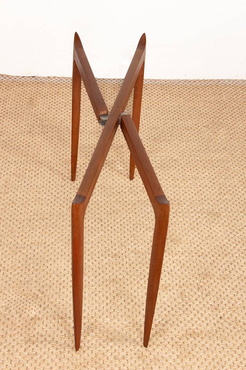 Coffee table, foldable, Danish in teak, model 4508 by Engholm and Willumsen.