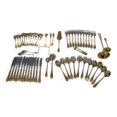 Luxury Cutlery Set Solingen SBS Gold Plated with 23/24 Carats - 70 Pieces