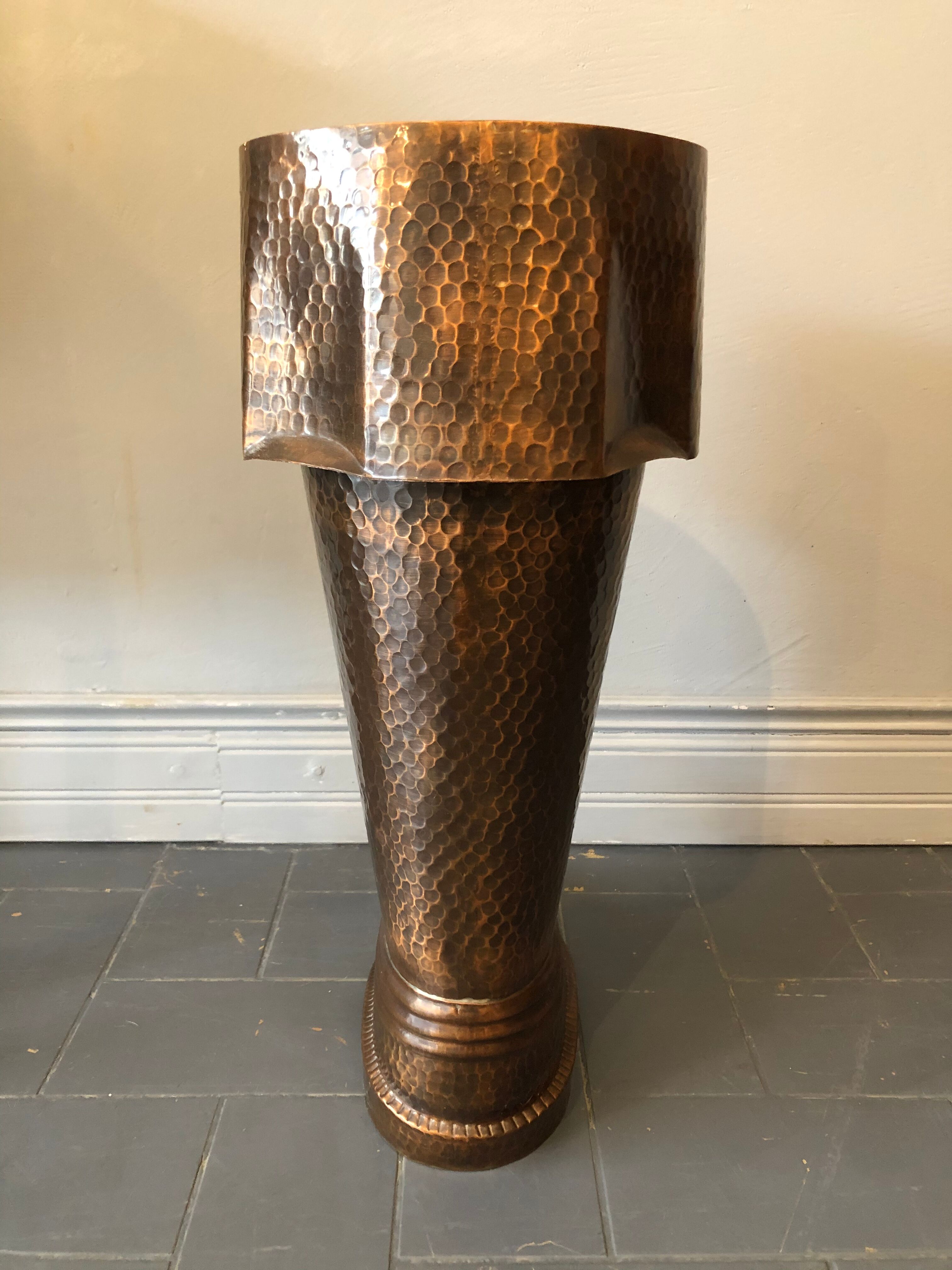 Old umbrella holder